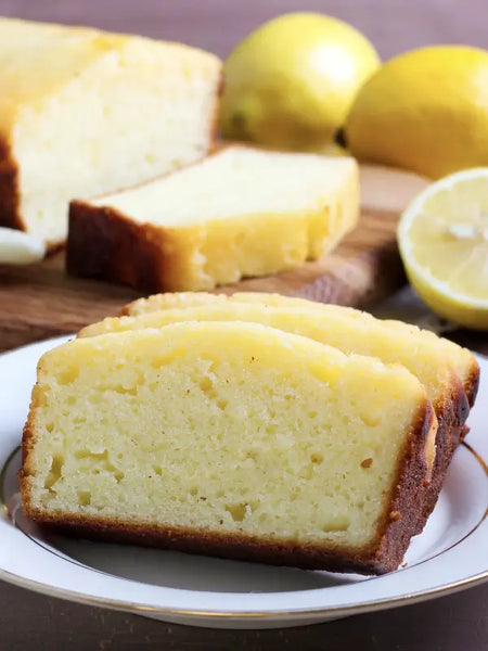 Gâteau au yaourt et au citron sans sucre