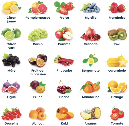 30 fruits de Baie du Miracle – La Baie Du Miracle